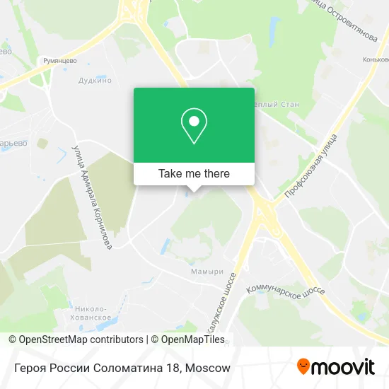 Героя России Соломатина 18 map