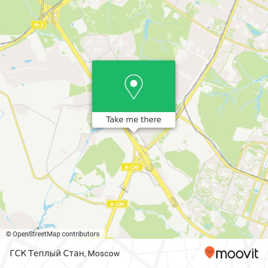 ГСК  Теплый Стан map