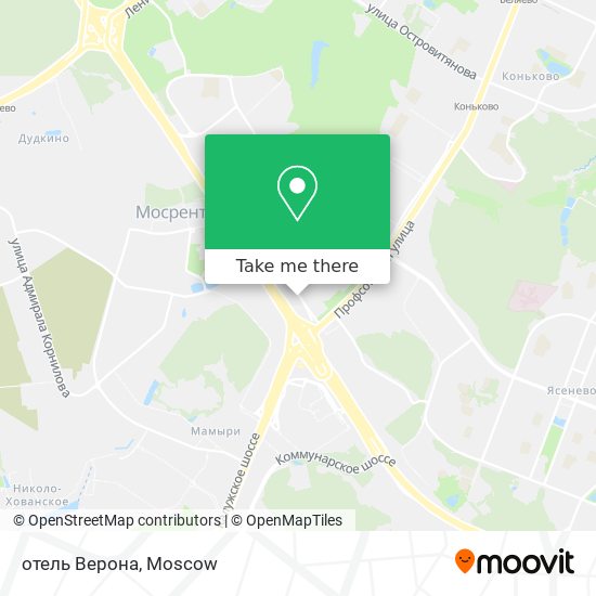 отель Верона map