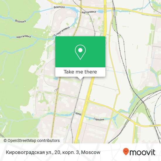 Кировоградская ул., 20, корп. 3 map