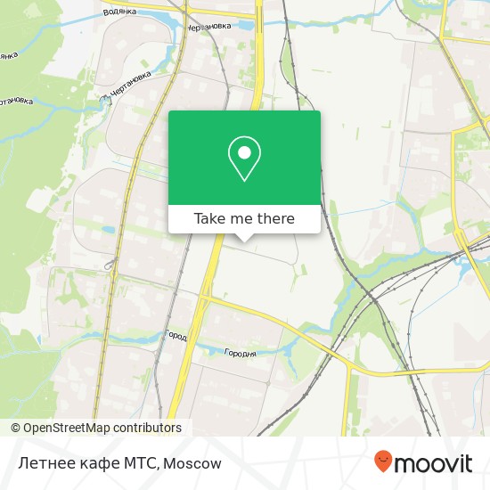 Летнее кафе МТС map