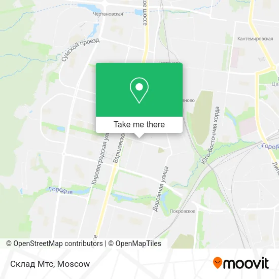Склад Мтс map