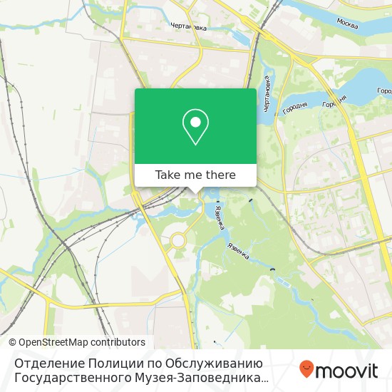 Отделение Полиции по Обслуживанию Государственного Музея-Заповедника "Царицыно" map