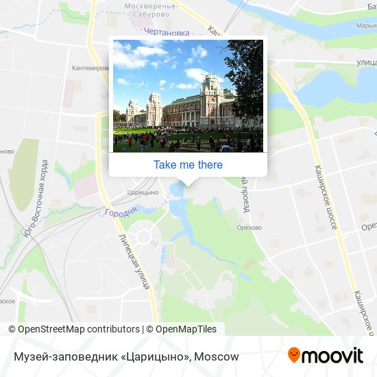 Музей-заповедник «Царицыно» map