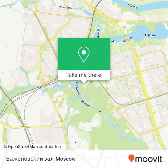 Баженовский зал map