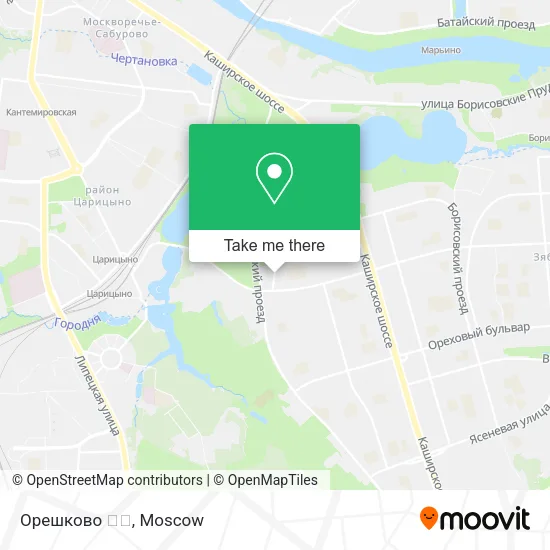 Орешково 🏢🍓 map