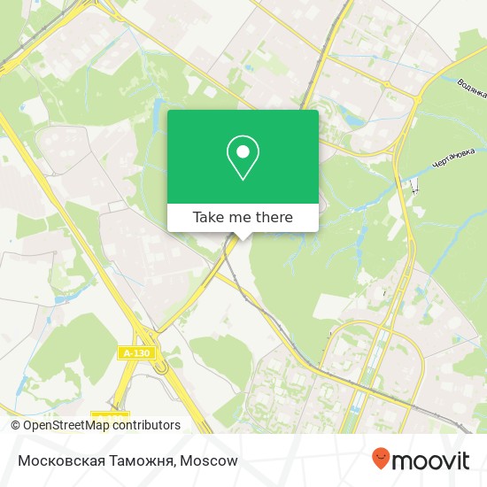 Московская Таможня map