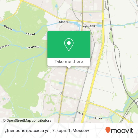 Днепропетровская ул., 7, корп. 1 map