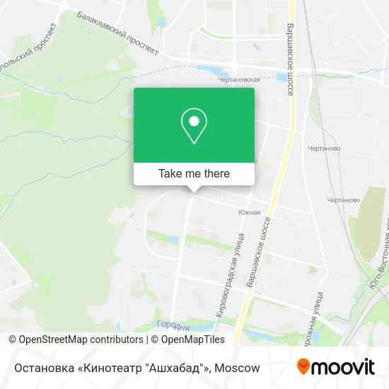 Остановка «Кинотеатр "Ашхабад"» map