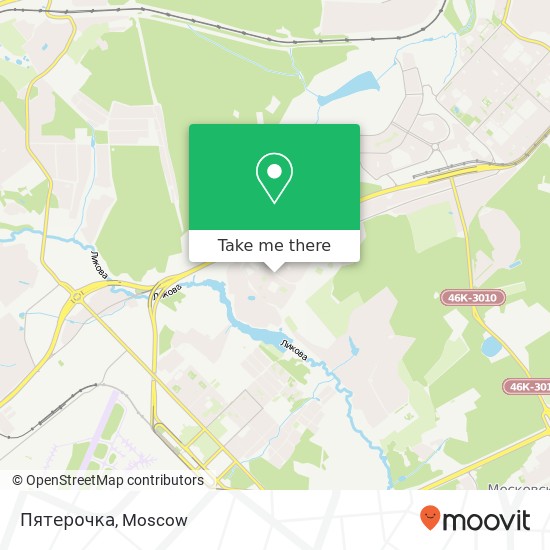 Пятерочка map