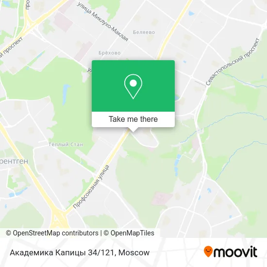 Академика Капицы 34/121 map