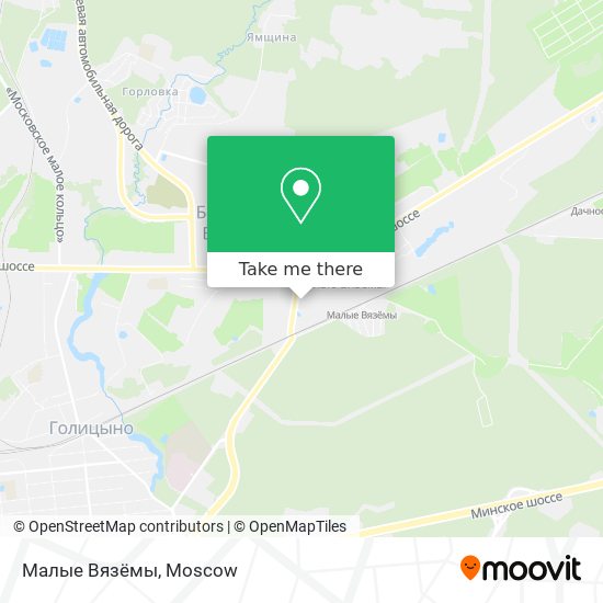Малые Вязёмы map