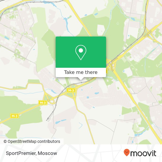 SportPremier map