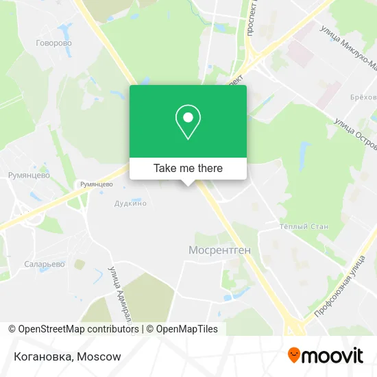 Когановка map