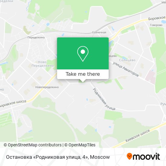 Остановка «Родниковая улица, 4» map