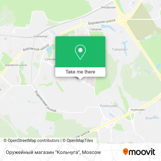 Оружейный магазин "Кольчуга" map