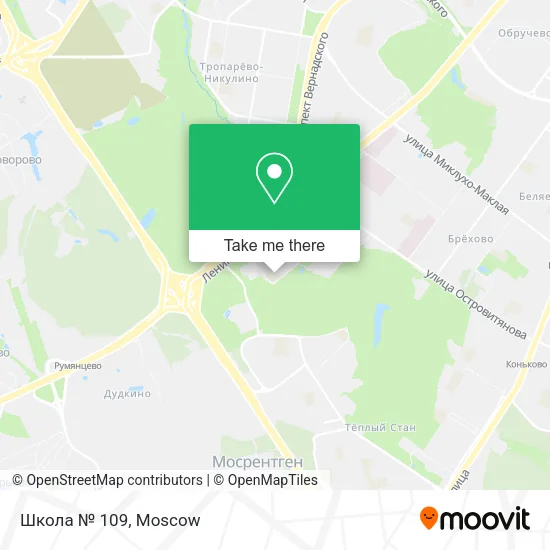 Школа № 109 map