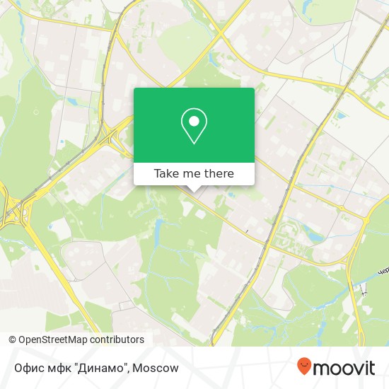 Офис мфк "Динамо" map