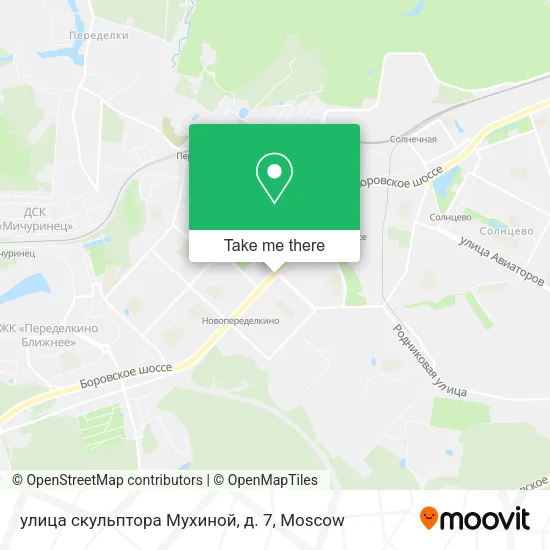 улица скульптора Мухиной, д. 7 map