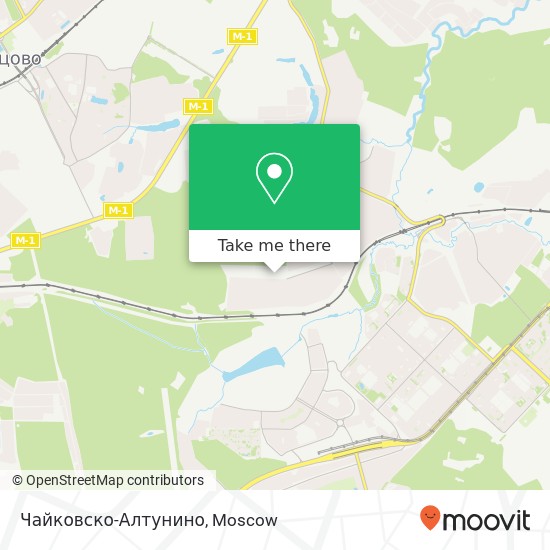 Чайковско-Алтунино map