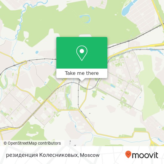 резиденция Колесниковых map