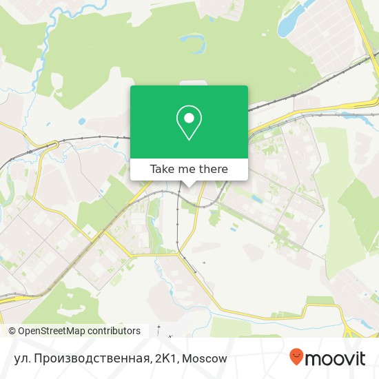 ул. Производственная, 2К1 map