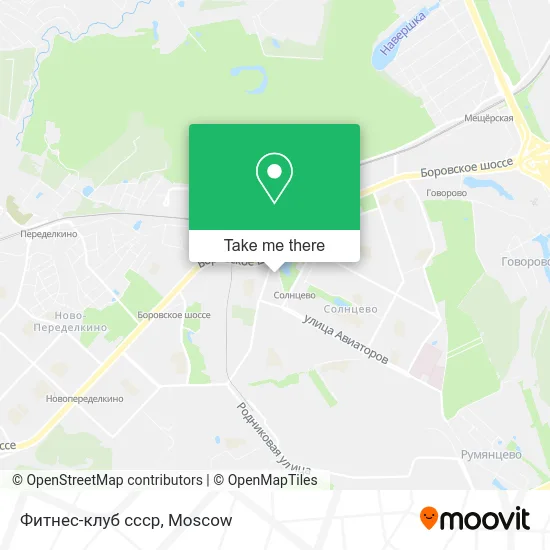 Фитнес-клуб ссср map