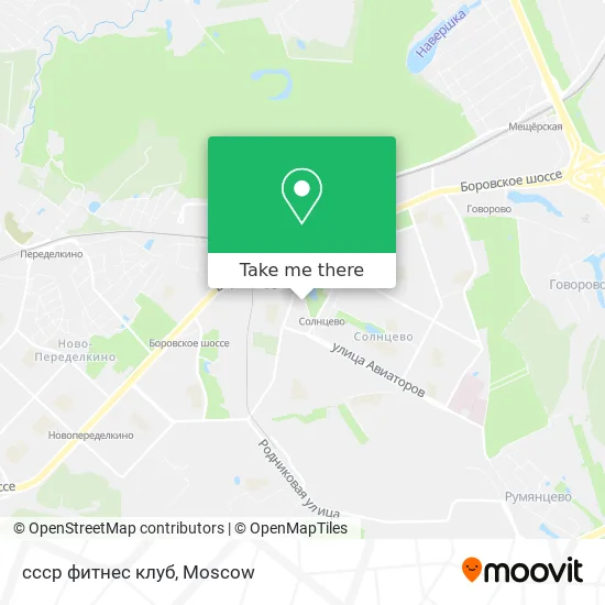ссср фитнес клуб map