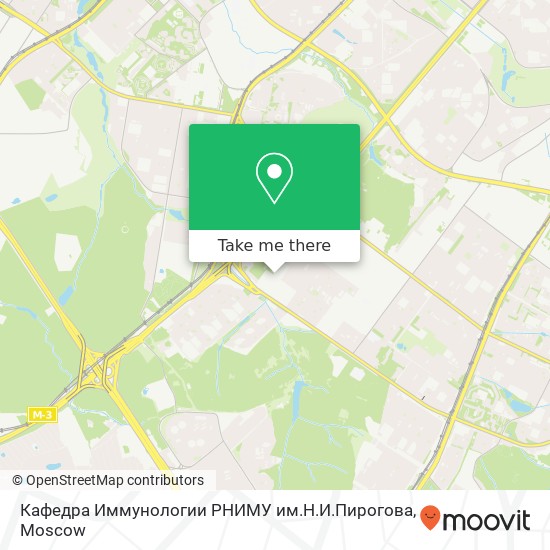 Кафедра Иммунологии РНИМУ им.Н.И.Пирогова map