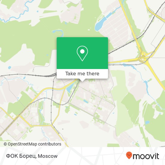 ФОК Борец map