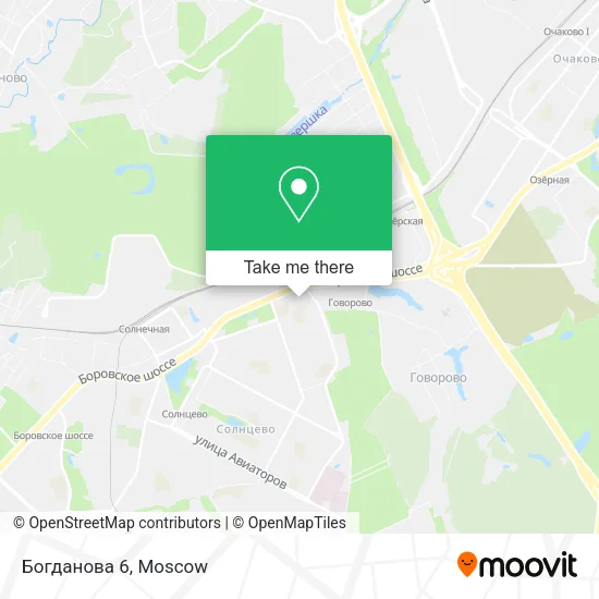 Богданова 6 map