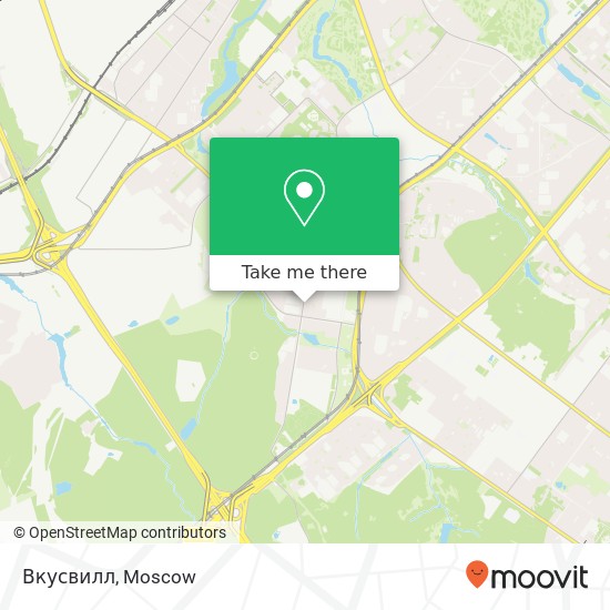 Вкусвилл map