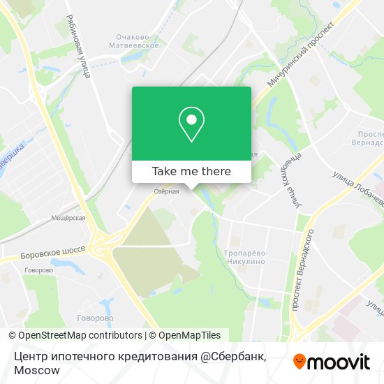 Центр ипотечного кредитования @Сбербанк map