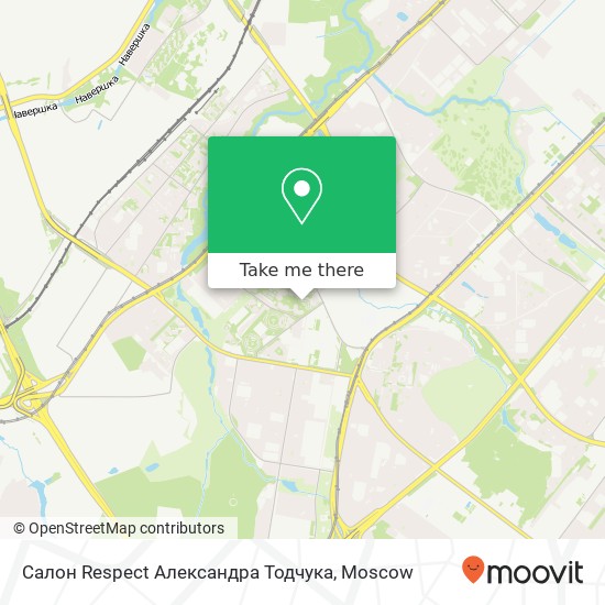 Салон Respect Александра Тодчука map