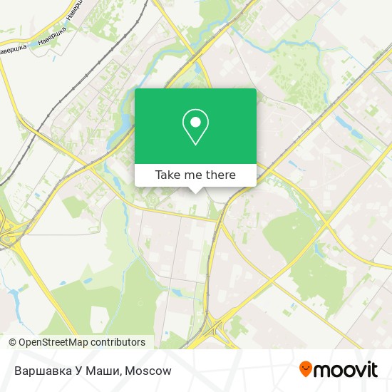 Варшавка У Маши map