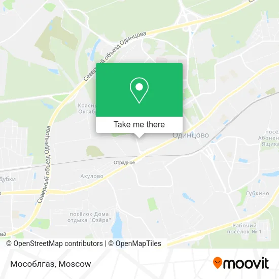 Мособлгаз map