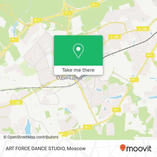 ART FORCE DANCE STUDIO map