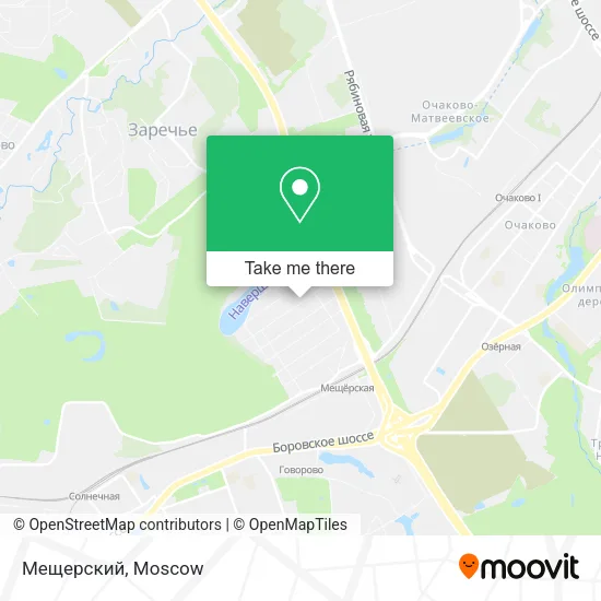 Мещерский map