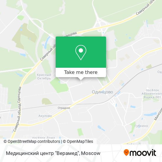Медицинский центр "Верамед" map
