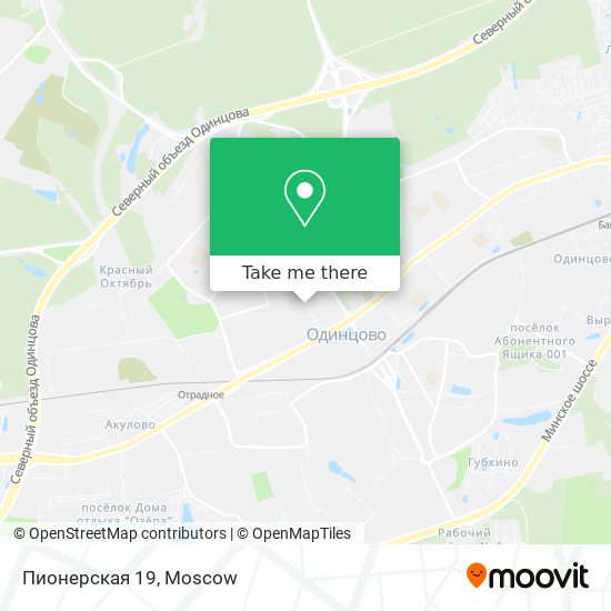 Пионерская 19 map