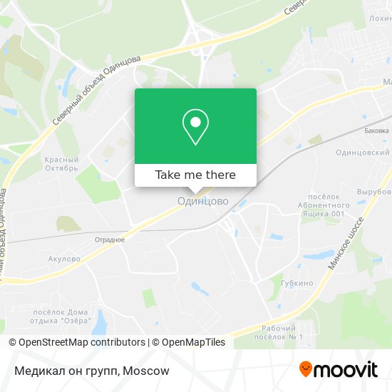 Медикал он групп map