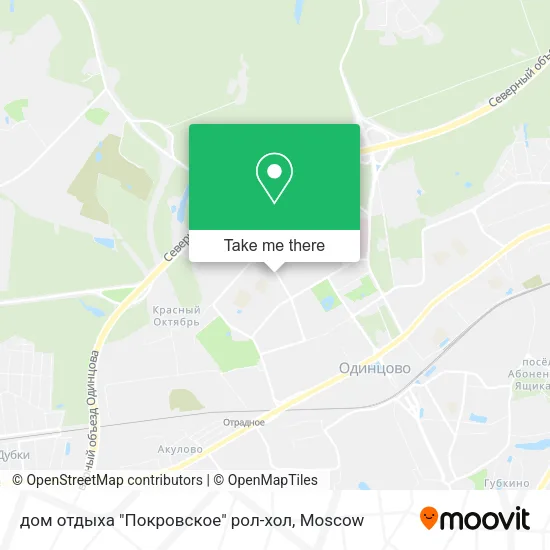 дом отдыха "Покровское" рол-хол map