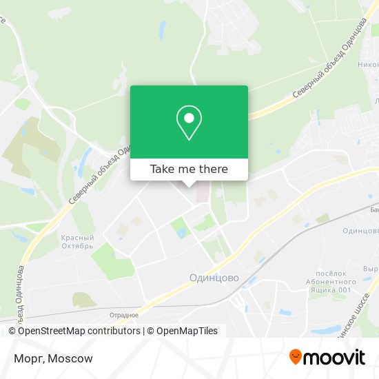 Морг map