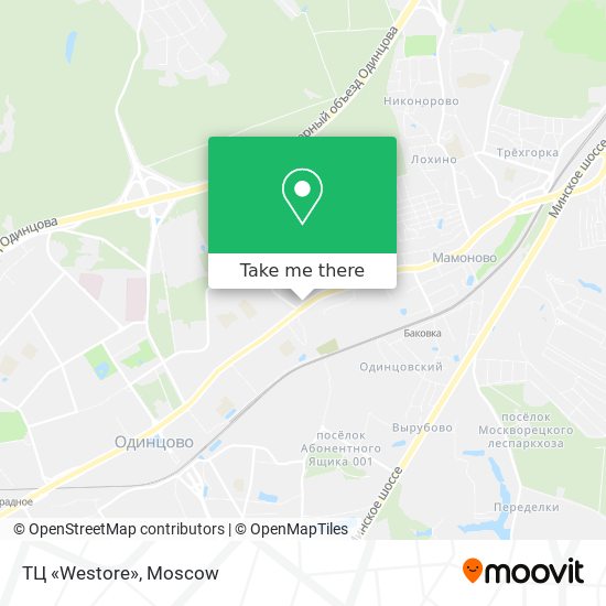 ТЦ «Westore» map