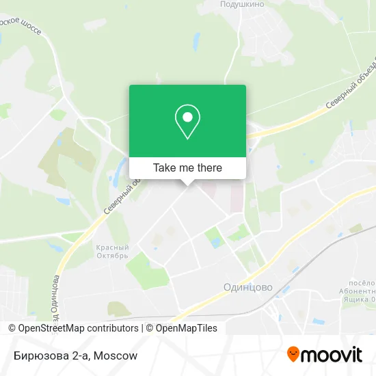 Бирюзова 2-а map