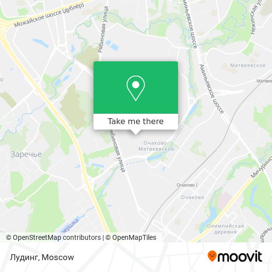 Лудинг map