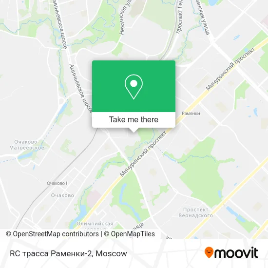 RC трасса Раменки-2 map