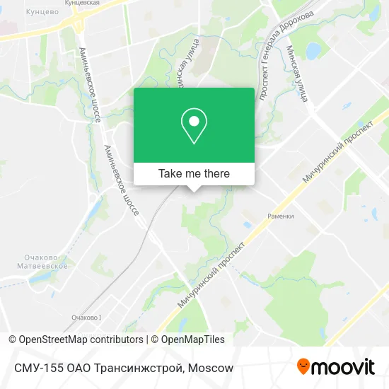 СМУ-155 ОАО Трансинжстрой map