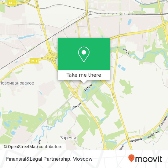 Finansial&Legal Partnership map