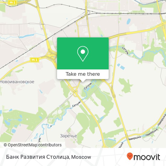 Банк Развития Столица map